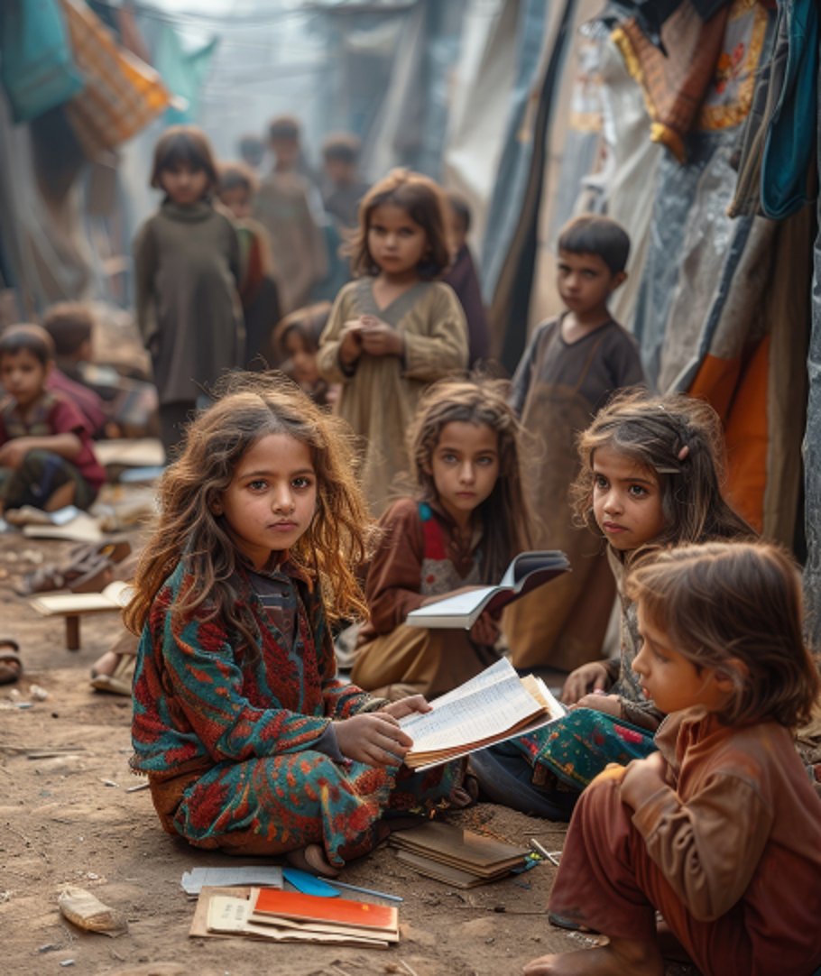 Children receiving educational support